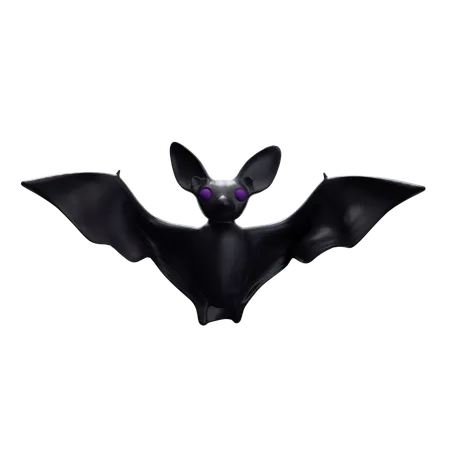 Halloween Bat  3D Icon