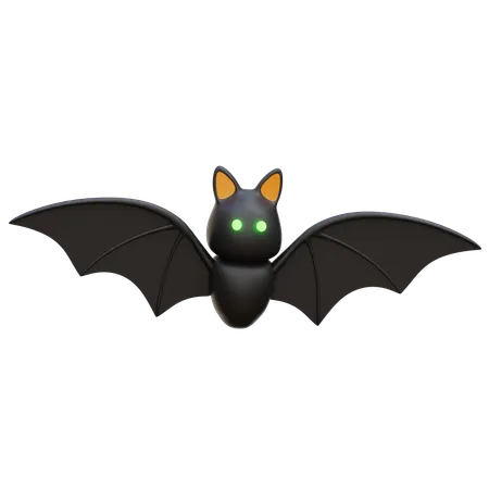 Halloween Bat  3D Icon