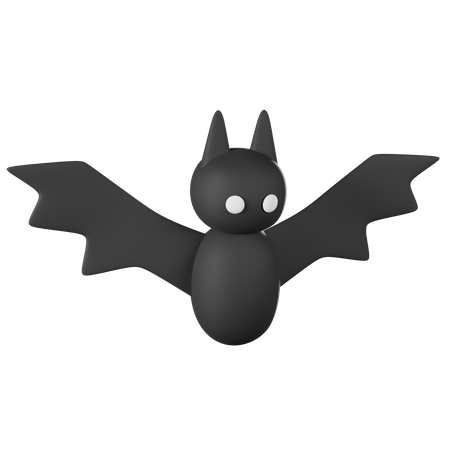 Halloween Bat  3D Icon