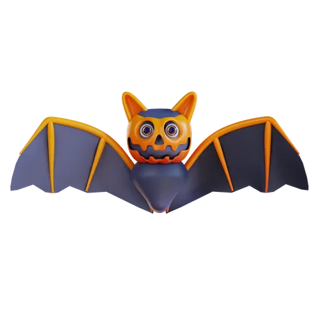 Halloween Bat  3D Icon