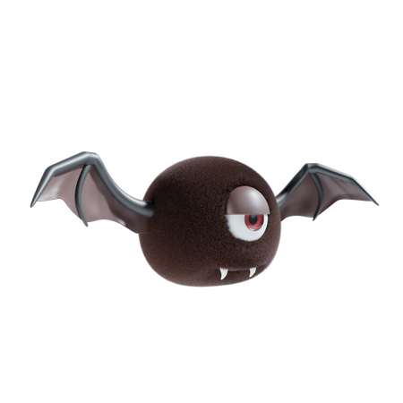 Halloween Bat  3D Icon