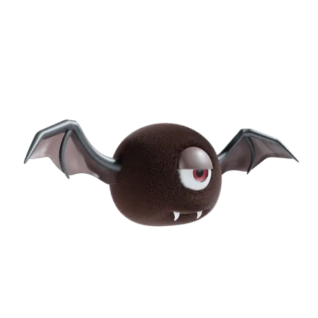 Halloween Bat  3D Icon