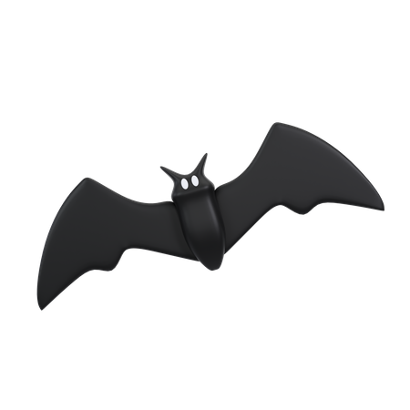 Halloween Bat  3D Icon