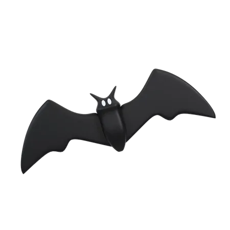 Halloween Bat  3D Icon