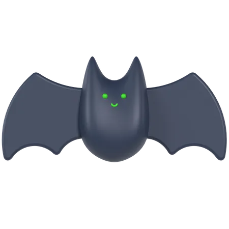 Halloween Bat  3D Icon