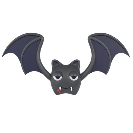 Halloween Bat  3D Icon