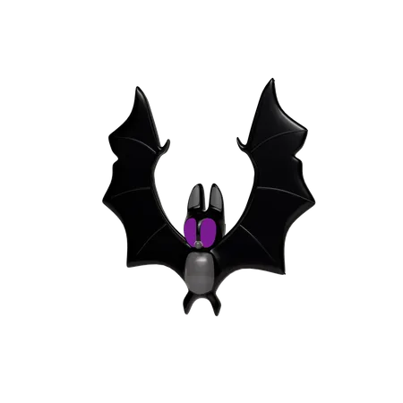 Halloween Bat  3D Icon