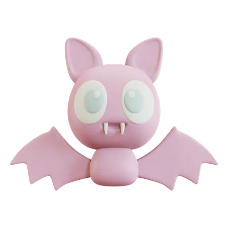 Halloween Bat  3D Icon