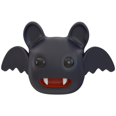 Halloween Bat  3D Icon