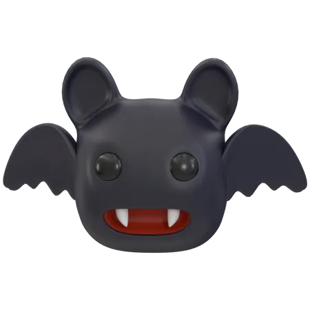 Halloween Bat  3D Icon