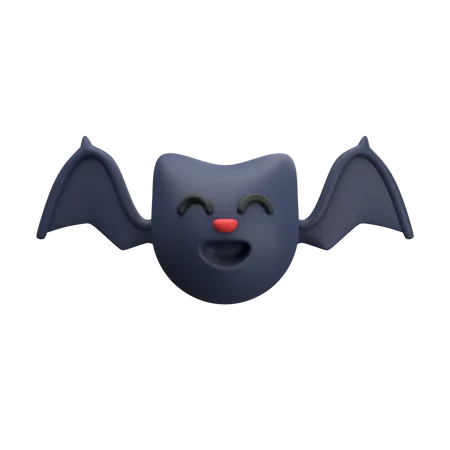 Halloween Bat  3D Icon