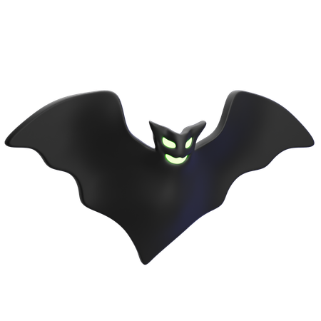 Halloween Bat  3D Icon