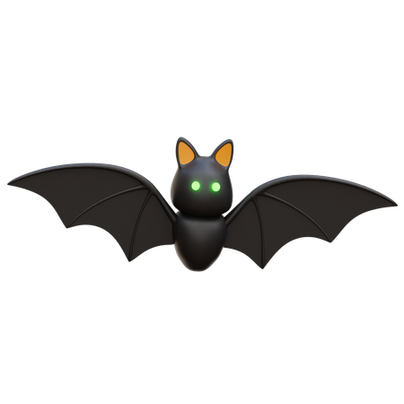 Halloween Bat  3D Icon