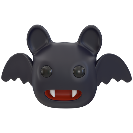Halloween Bat 3D Icon