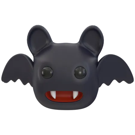 Halloween Bat 3D Icon