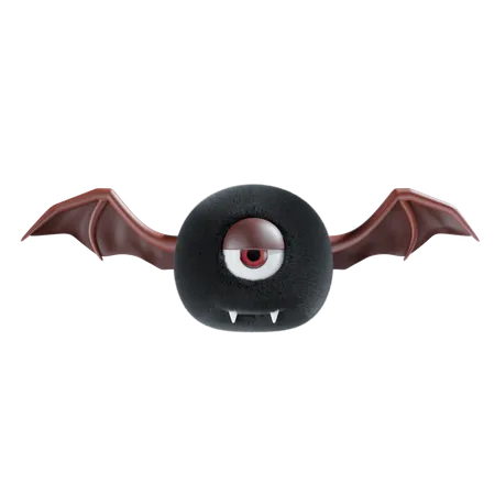 Murciélago de halloween  3D Icon