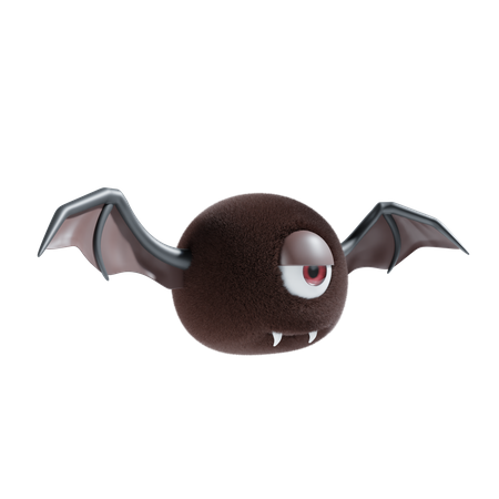 Halloween Bat  3D Icon