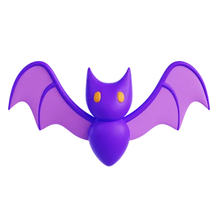 Murciélago de halloween  3D Icon