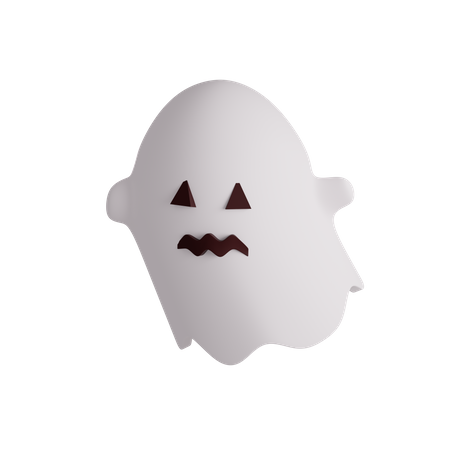 Halloween Boo  3D Icon