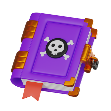 Halloween Book  3D Icon