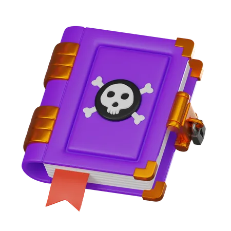 Halloween Book  3D Icon