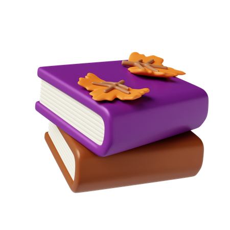 Halloween Books  3D Icon