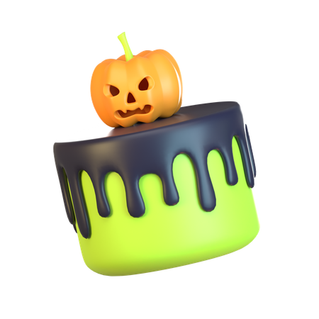 Halloween Cake  3D Icon