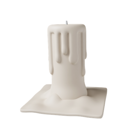 ハロウィンキャンドル  3D Icon