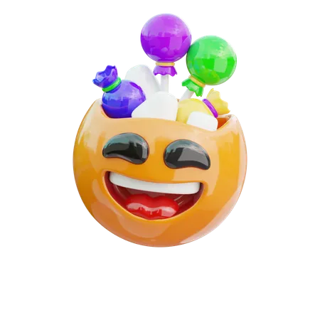 Halloween Candy  3D Icon