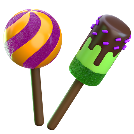 Halloween Candy  3D Icon