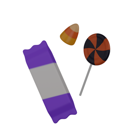 Halloween Candy  3D Icon