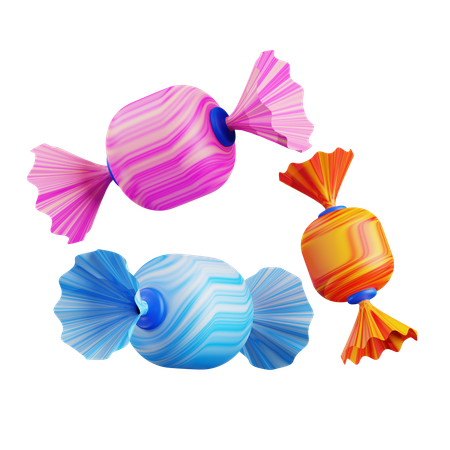Halloween Candy  3D Icon