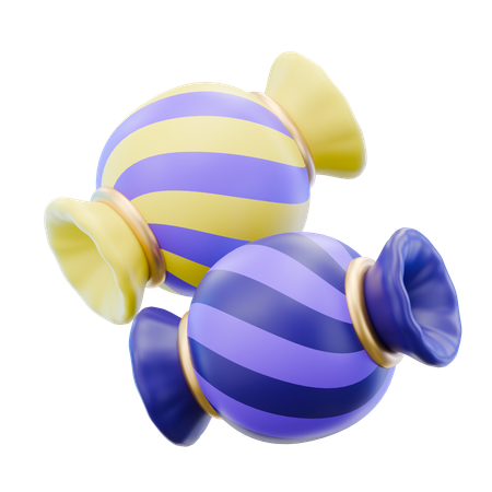 Halloween Candy  3D Icon
