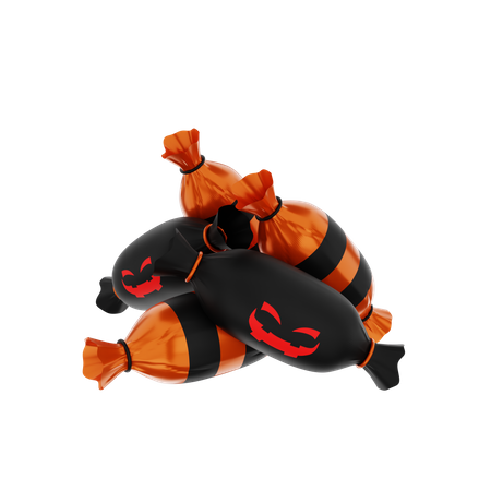 Halloween Candy  3D Icon