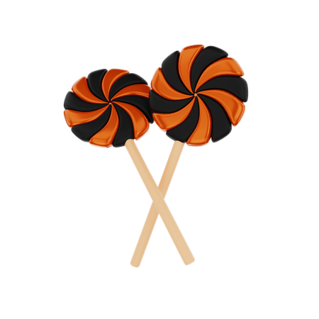 Halloween Candy  3D Icon
