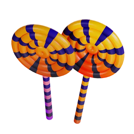 3 D Illustration Of A Lollipop 3D Icon