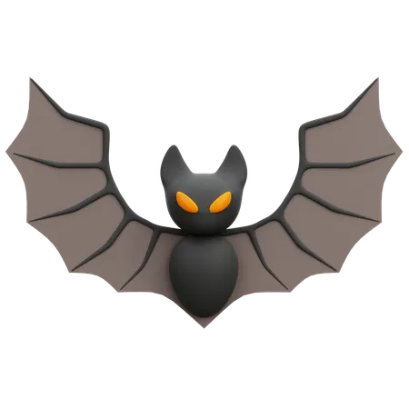 Chauve-souris d'Halloween  3D Icon