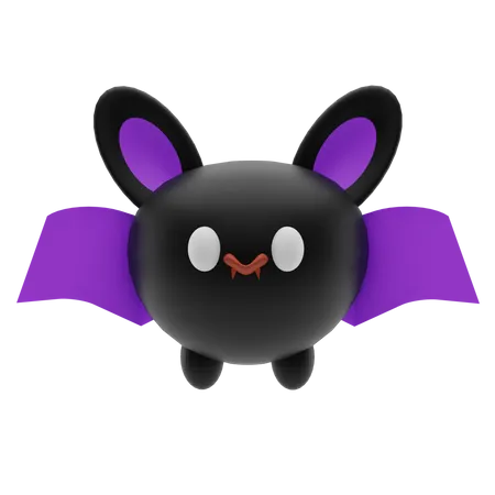 Chauve-souris d'Halloween  3D Illustration