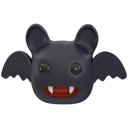 Chauve-souris d'Halloween  3D Icon