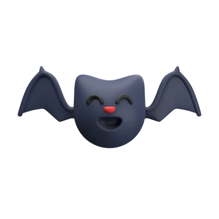 Chauve-souris d'Halloween  3D Icon