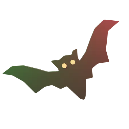 Chauve-souris d'Halloween  3D Icon