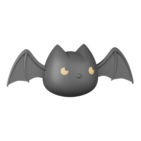 Chauve-souris d'Halloween  3D Icon