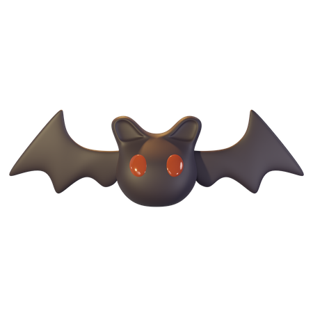 Chauve-souris d'Halloween  3D Icon