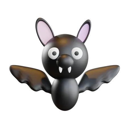 Chauve-souris d'Halloween  3D Icon