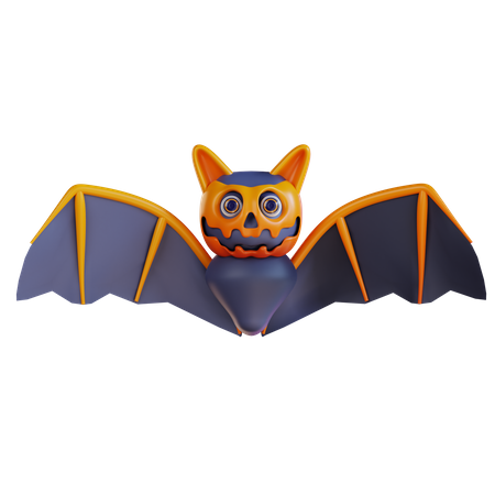 Chauve-souris d'Halloween  3D Icon