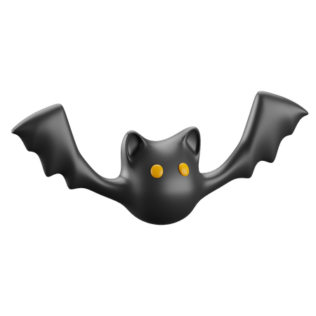 Chauve-souris d'Halloween  3D Icon