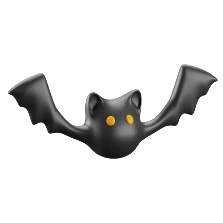 Chauve-souris d'Halloween  3D Icon