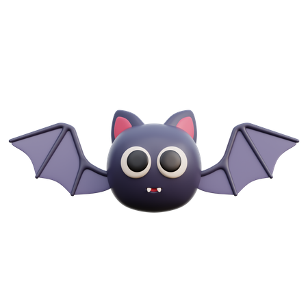 Chauve-souris d'Halloween  3D Icon