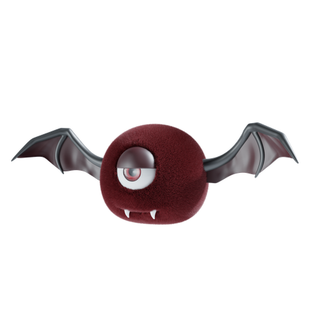 Chauve-souris d'Halloween  3D Icon