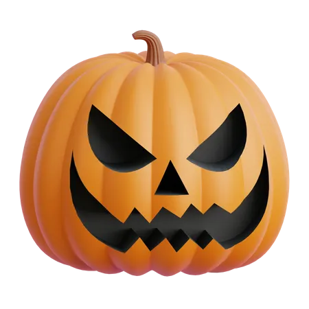 Citrouille d'Halloween  3D Icon